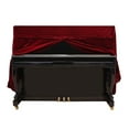 thumbnail image 1 of Funda Para Piano, Portátil, Plegable, Pleuche, Vertical, Cubierta Antipolvo Para Piano, Accesorio Para Instrumentos, 1 of 7