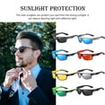 thumbnail image 3 of Soidarity Gafas de sol para hombre Gafas de viaje Gafas de conducción Anti-impacto Pesca Montañismo Gafas Protección solar Ciclismo Tipo 5 Soidarity OD023450-05, 3 of 6