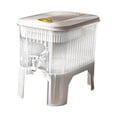 thumbnail image 1 of AMLESO Cold Kettle with Faucet Wide Mouth Large Capacity 5L Iced Beverage Dispenser for 5L bracket filter, 1 of 8