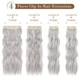 thumbnail image 2 of Extensiones de cabello REECHO HE001 Natural Synthetic 20" 200g, 2 of 8