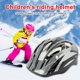 thumbnail image 5 of Casco de Ciclismo Para Niños Likrtyny Seguridad Patinaje 50-54 cm Gris Negro, 5 of 8