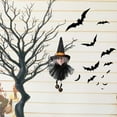 thumbnail image 4 of Vikakiooze 2023 Halloween Decorations Halloween Venue Layout Props Cartoon Gauze Skirt Bell Pendant Ghost Witch Pendant, 4 of 5