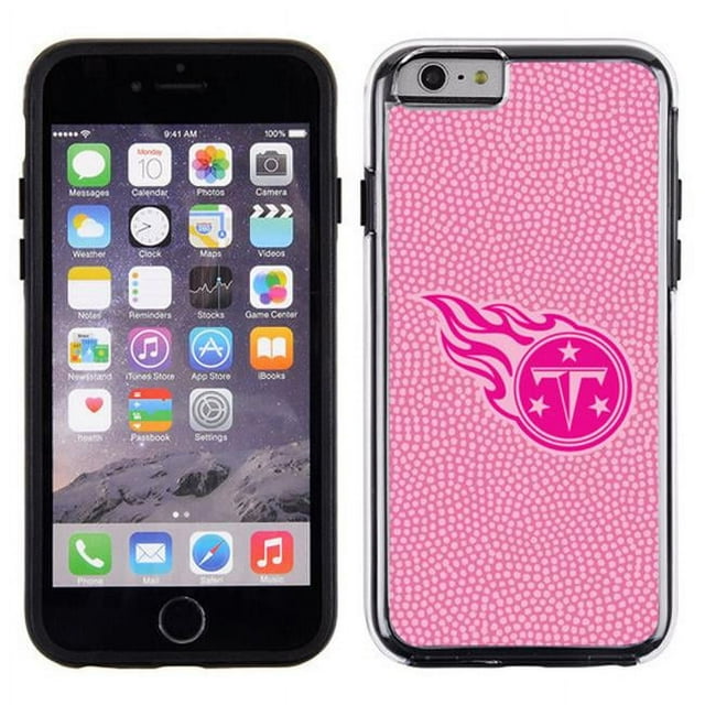 Étui pour IPhone 6 Tennessee Titans Rose NFL Football Grain de Galet - Commande Spéciale