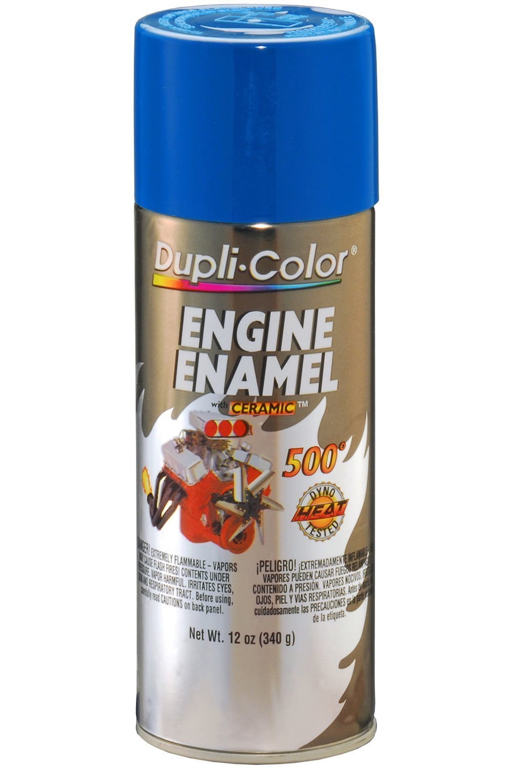 Krylon DE1621 12 oz Engine Enamel Paint, Old Ford Blue