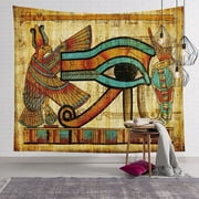 Eye of Horus Egyptian Wall Tapestry Decor Hanging 51 x 24 Inches