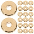 thumbnail image 2 of Dytern Jewelry Making 100pcs Flat Beads for Jewelry Making Copper Flat Spacer Beads Loose Flat Beads Jewelry Supplies, 2 of 11