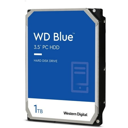 WD WD10EZEX Blue 1 TB 3.5-inch SATA 6 Gb/s 7200 RPM PC Hard Drive Used