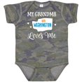 thumbnail image 3 of Inktastic Washington Grandma Loves Me Boys or Girls Baby Bodysuit, 3 of 5