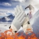 thumbnail image 1 of Guantes de invierno cálidos y resistentes al viento, de felpa gruesa, con dedos completos, para pantalla táctil, para ciclismo al aire libre, con cremallera, talla única, unisex., 1 of 4