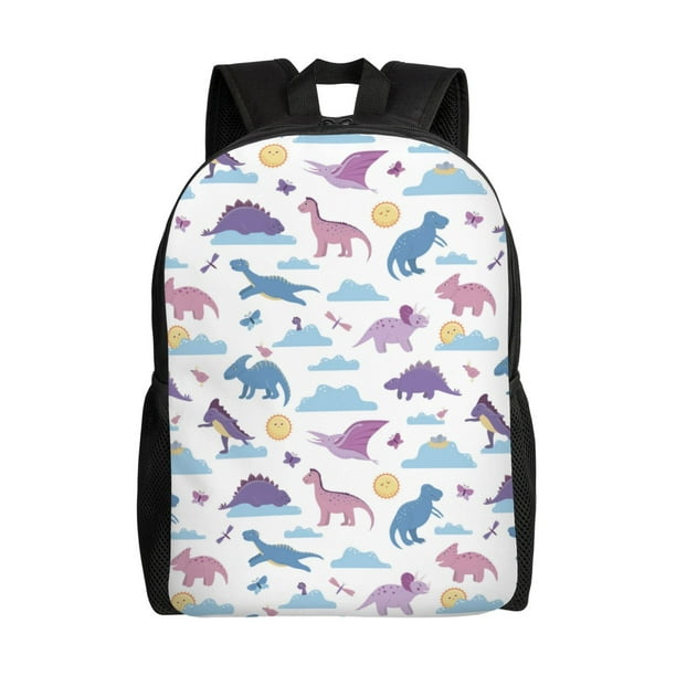 Balery Dinosaur Mochila - Mochila Estilosa y Duradera para Laptop de 15 Pulgadas con Tela Oxford Impermeable