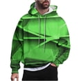 thumbnail image 2 of Yanghang Oversized Hoodies Men Casual Fashion Hooded Sweatshirts Round Neck Print Pullover Long Sleeve Tops Sweatshirt, 2 of 6