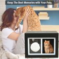 thumbnail image 4 of Urna Pet Memorial Urnas para Perros o Cenizas de Gato Con Fúnebres de Madera de Sello Urnas Con Marco de Fotos Gato y Urnas para Perros para Cenizas Caja Funera de Mascotas, 4 of 7