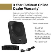 SOUNDSTORM US10 10 Inch 1000 Watt Amplified Subwoofer System w/ Enclosure