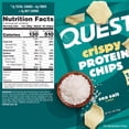thumbnail image 5 of Quest Crispy Protein Chip, Sea Salt Flavor, 11g of Protein, Single 4oz, 5 of 6