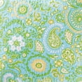 thumbnail image 4 of Samara Green Paisley Full/Queen 3 Piece Quilt Set, 4 of 5