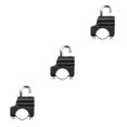 thumbnail image 4 of ziyahi New 1 Set Accessory Bike Cable Lock Cycling Anti-lost Aluminum Alloy Rope Lock Cable Black with line 3Set, 4 of 6