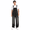Grey Black Washed, variant on Men's Black Denim Bib Overalls, Loose Fit Workwear Overalls, Adjustable Straps, Multi-Pocket, Standard Sizes 30-40 & Plus Sizes 1XL-6XL for Big & Tall Men