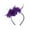 Purple, variant on Ladies Carnival Headband Flower Headband European And Parties Bridal Headband Hair Accessories Hair Band Men