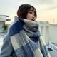 thumbnail image 5 of Guardurnaity Bufanda de mujer moda invierno cuello a cuadros a prueba de viento térmico nieve esquí patinaje bicicleta de montaña ciclismo de carretera Accesorios de disfraces Guardurnaity AP013382-01, 5 of 6