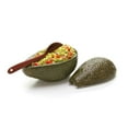 thumbnail image 6 of Pacific Direct Guacamole Serving Bowl - Green Avocado Ceramic Condiment Server with Spoon, 6 of 10