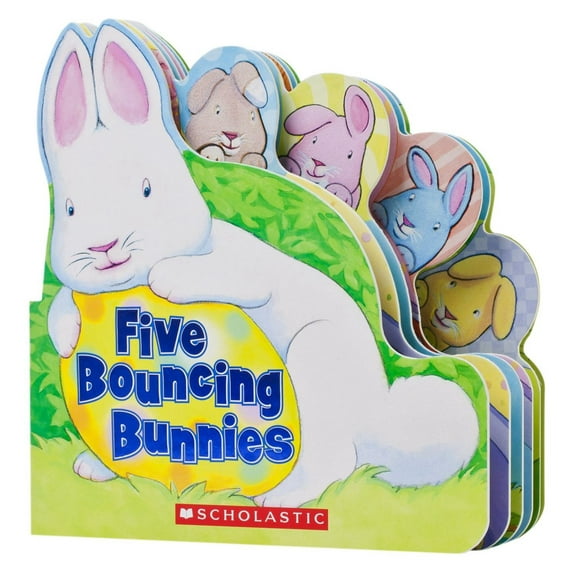 Five Bouncing Bunnies (Board Book)