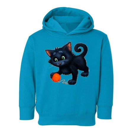 

Cute Kitten With A Ball Hoodie Toddler -Image by Shutterstock 2 Toddler