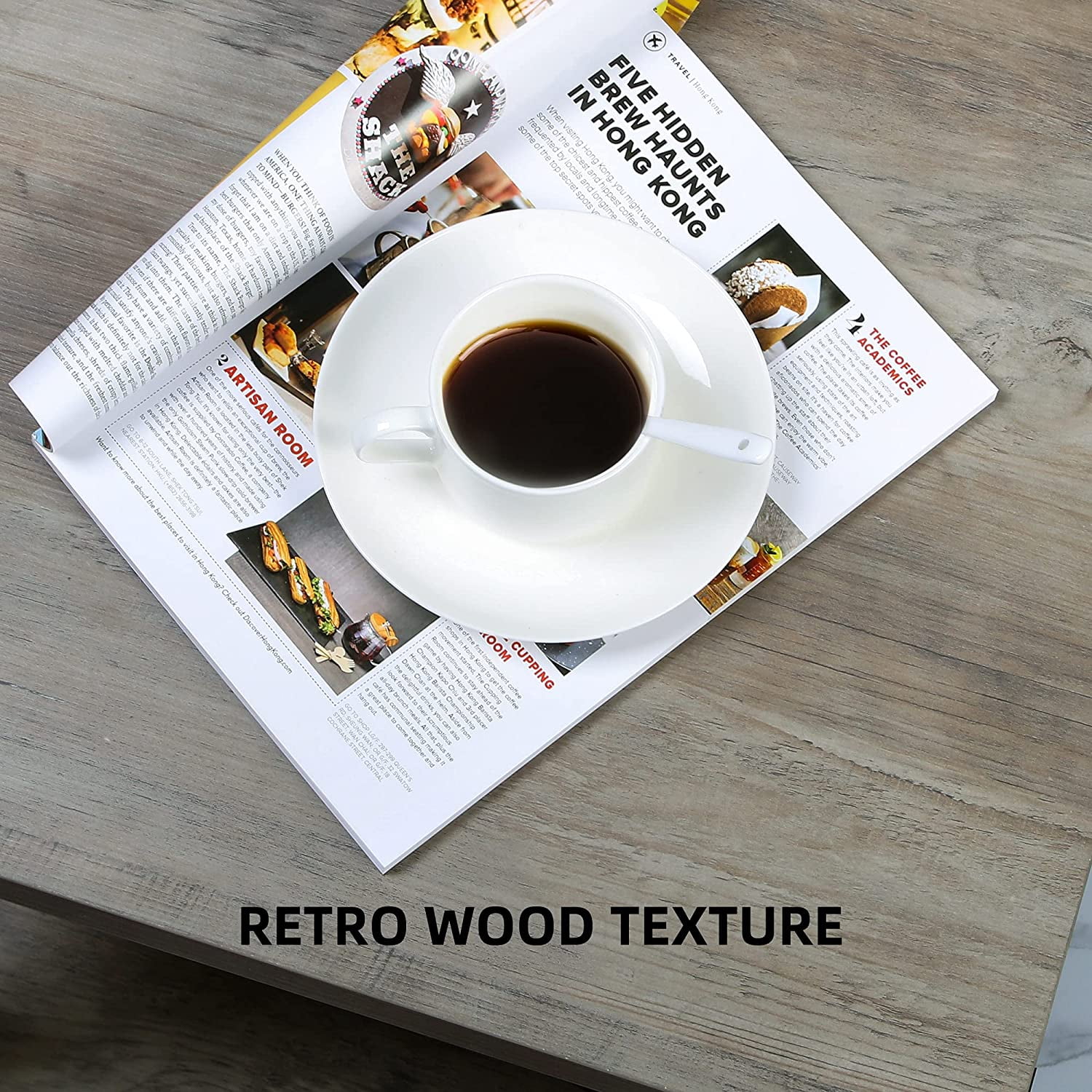 Buy Yartaka Rustic End Table Set of 2, Farmhouse Accent Cocktail Table