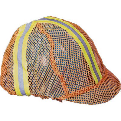 

Mutual Industries 13500-100 Mesh Safety Vest Reflective Hard Hat Cover Orange Pack Of 12