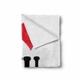 thumbnail image 2 of Jiu Jitsu Soft Flannel Fleece Throw Blanket, I Love Jui Jitsu Themed Modern Typography Design with a Heart, Cozy Plush for Indoor and Outdoor Use, 50" x 60", Black White Dark Coral, by Ambesonne, 2 of 6