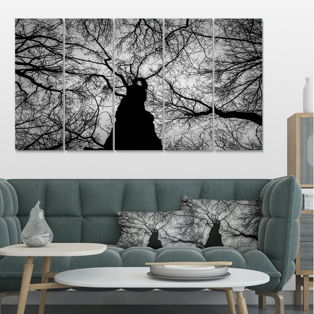 Hoto de Branches d'Hiver - Impression sur Toile de Paysage
