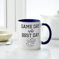 thumbnail image 4 of CafePress - Game Day Is The Best Day - 11 oz Ceramic Mug - Novelty Coffee Tea Cup, 4 of 4