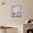 thumbnail image 3 of Set Sail Sailing Wall Art Canvas Wall Art by Art Remedy, Black Floater Frame, 31" x 37", 3 of 7