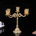 thumbnail image 6 of WINDLAND Wedding Candle Holders 1/3/5 Arm Candlestick Valentines Day Decorations for Dinning Party Anniversary Candle Stand, 6 of 10
