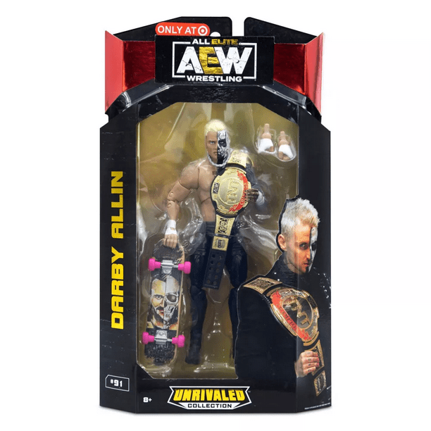 aew all elite wrestling unrivaled figure darby allin 1 figure pack