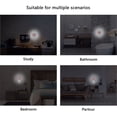 thumbnail image 3 of Yayeee LED Plug in Night Light for The Home with Auto Dusk to Dawn Light Sensors, 2 Pack, Light Colorful Circles, 3 of 6