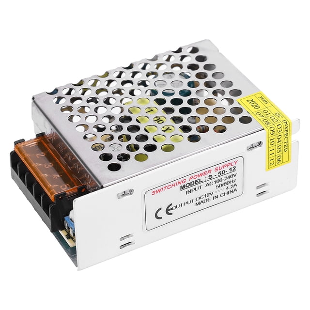 Switch, Medium Low Voltage Equipment, Power Supply Driver Adapter for DC12V LED Screen Light Bar, 3D Printer, Protective Functions for Industrial Automation