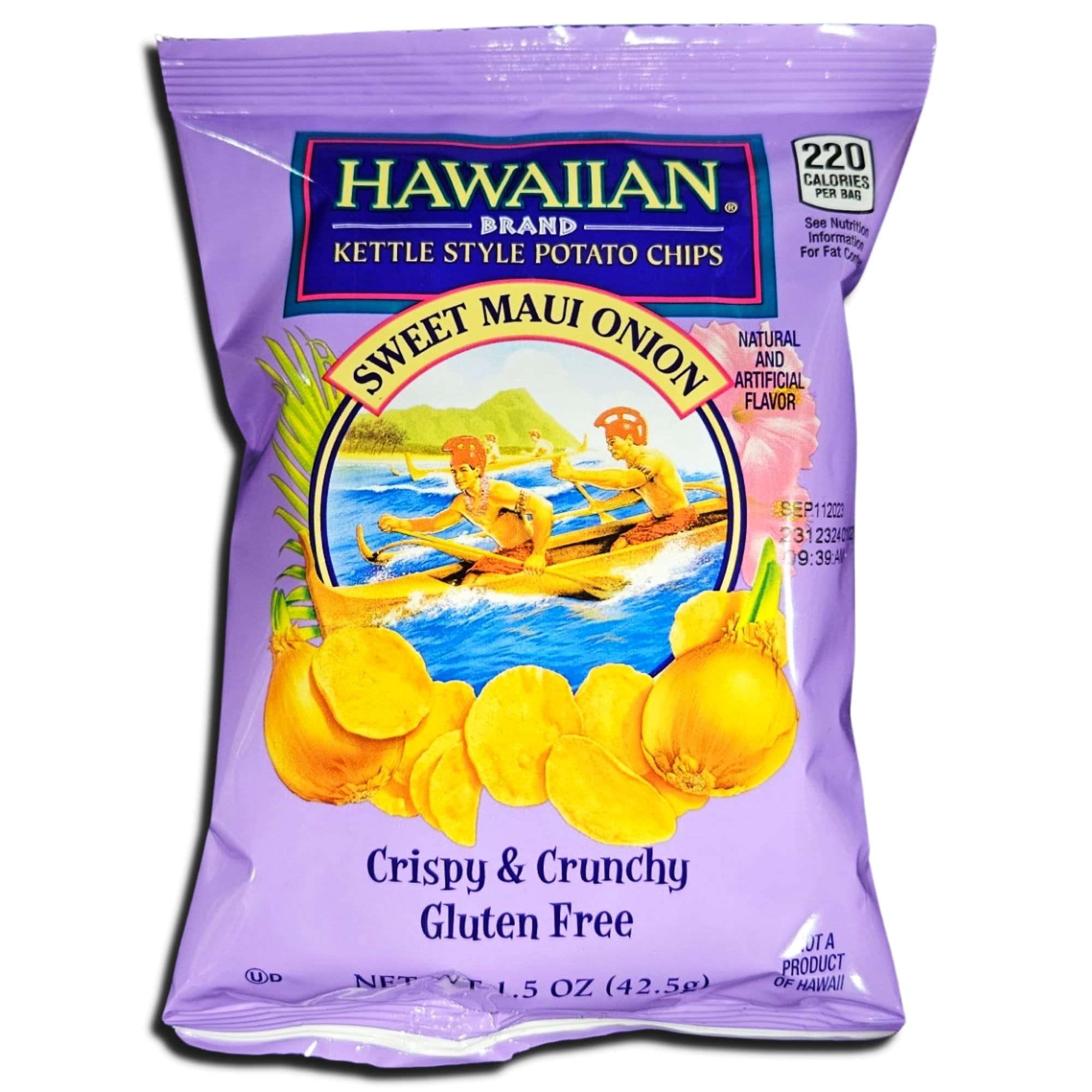 (Price/Case)Utz 27616 Maui Onion Kettle Chips, 1.5 Ounce