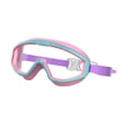 thumbnail image 1 of Gafas de natación impermeables antivaho para niños Zulema verde rosa, 1 of 8