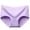 Purple, variant on Bigersell Cotton Underwear Women Clearance Cotton Boyshort Underwear Women G-Strings Panty Style P-266 Nylon Brief Panties Seamless Thong Briefs Mid Waist Women's Bikini Panties Pink L