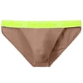 thumbnail image 2 of TANBOM Men's Bulge Enhancing Briefs Bamboo Viscose Underwear Coffee M 1-Pack, 2 of 6