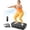 BLACK, variant on UPGO Vibration Plate Exercise Machine, Lymphatic Drainage Machine, Whole Body Workout Vibration Platform w/ 2 Resistance Bands for Weight Loss, Toning & Wellness-White