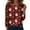 Red, variant on Inglocry Women Christmas Tops Long Sleeve Womens Top Funny Christmas Graphic Tshirts Crewneck Holiday Pullover Tops Hot Pink M