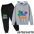 thumbnail image 4 of Nuevas sudaderas con capucha para niños con estampado de dibujos animados de amigos del arcoíris de anime, sudaderas de manga para primavera, otoño e invierno, conjuntos de sudaderas con capucha para, 4 of 5