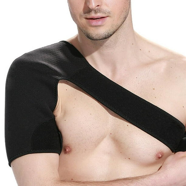 Shoulder bandage shoulder joint bandage support bandage sport bandage  shoulder protection, adjustable, right shoulder for men 