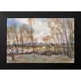 thumbnail image 2 of Calcasola, Stephen 14x11 Black Modern Framed Museum Art Print Titled - New England Farm, 2 of 5