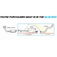 thumbnail image 3 of Northeastern Exhaust Muffler & Tail Pipe Fits 1999-2000 Toyota 4Runner 3.4L (Federal Emissions Models Only) - Direct Fit | Stainless Steel System Kit, 3 of 8
