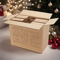 thumbnail image 2 of 50 pack 7x5x2 inch Shipping Boxes – Recyclable Brown Corrugated Cardboard Mailers for Small Gift & Business, 2 of 7