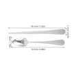 thumbnail image 2 of FELTECHELECTR 1 Set Stainless Steel Serving Spoons For Grapefruit Slicing And Kitchen Use, 2 of 8