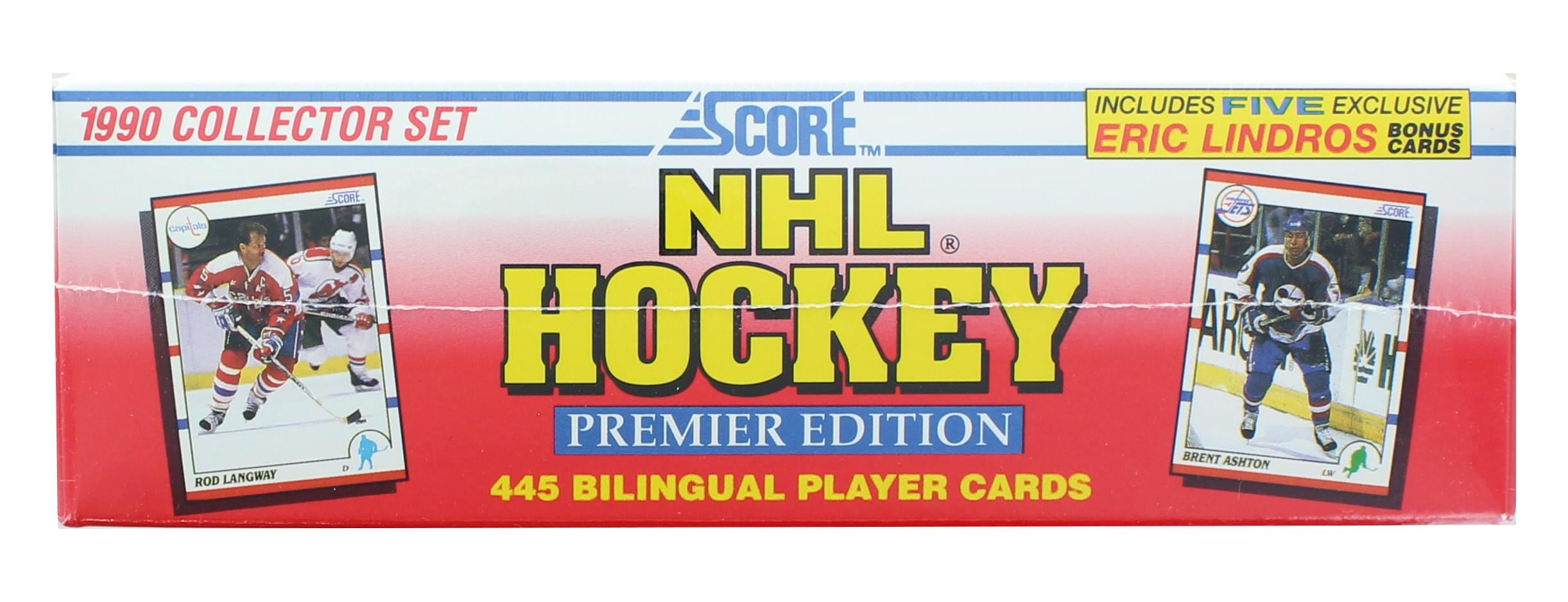 NHL 1990-91 Score Hockey Bilingual Factory Set | 445 Cards - Walmart.com
