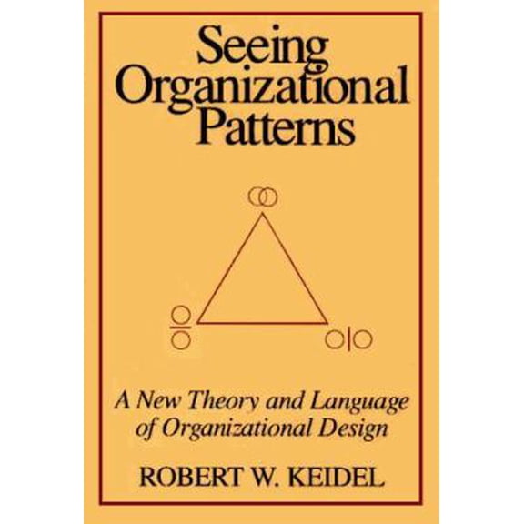 Pre-Owned Seeing Organizational Patterns: A New Theory and Language of Organizational Design (Hardcover) 1881052656 9781881052654